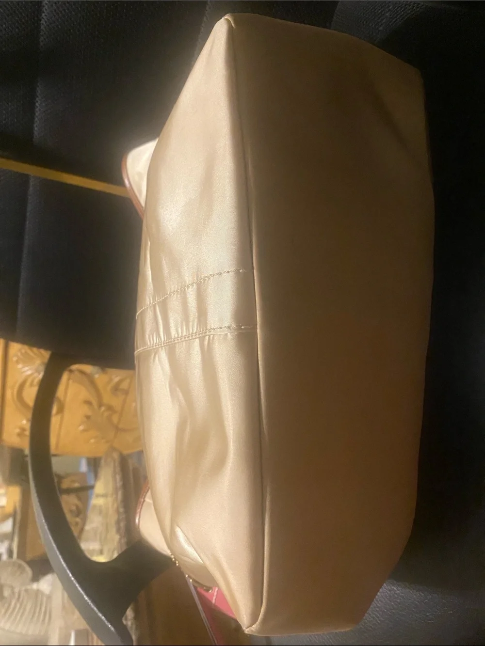 Coach tote tan